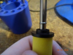 Hakko soldering iron slipped out of sleeve